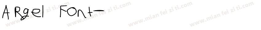 Argel Font字体转换